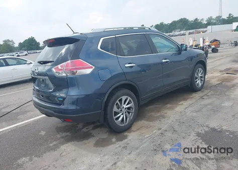 2014 Nissan Rogue Sl из США, поврежденный, VIN 5N1AT2MV7EC797541